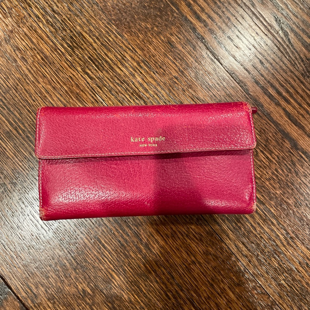 Kate Spade Red Wallet